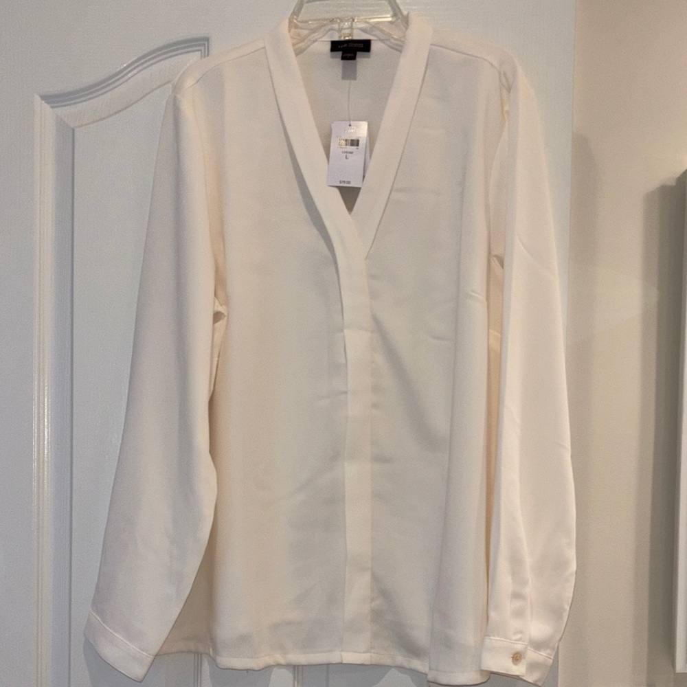 J. Jill Cream Blouse